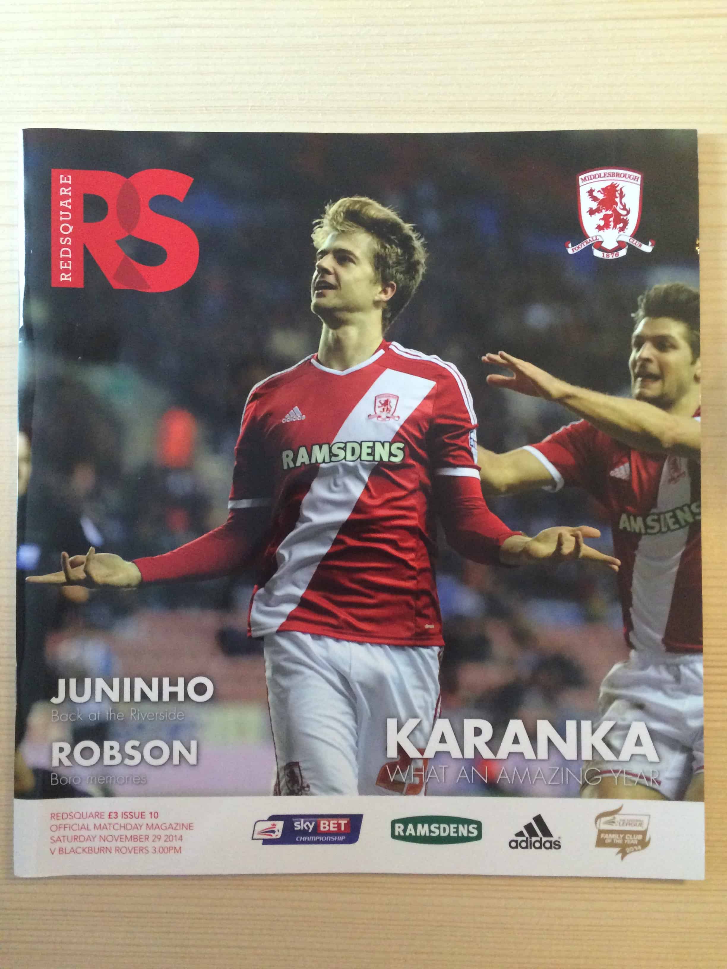 Middlesbrough FC v Blackburn Rovers FC